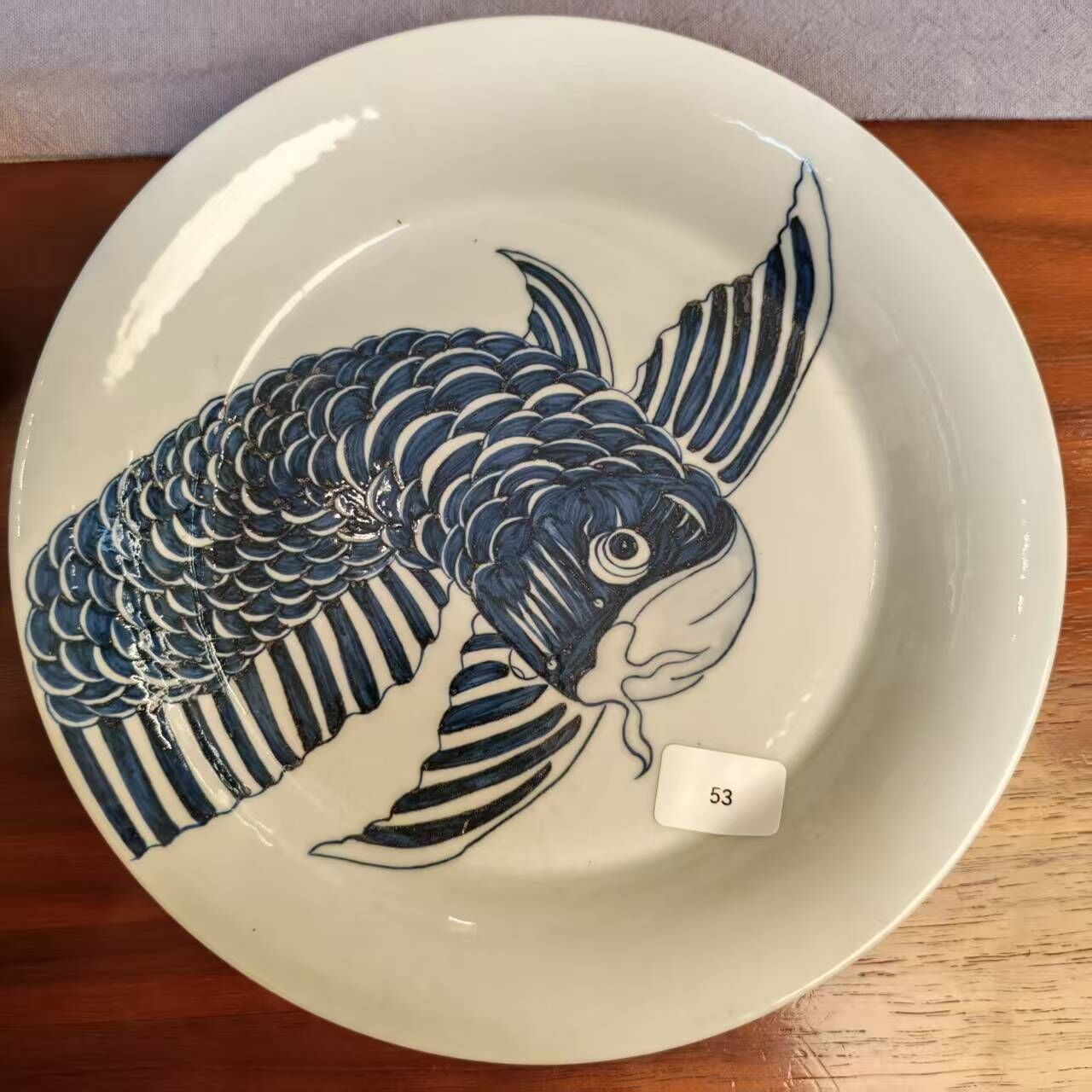 0318JD53-景德鎮-A53福利鱼盖碗