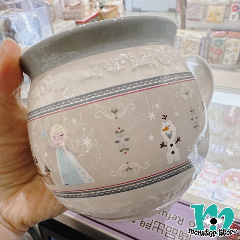 愛莎安娜小白陶瓷杯