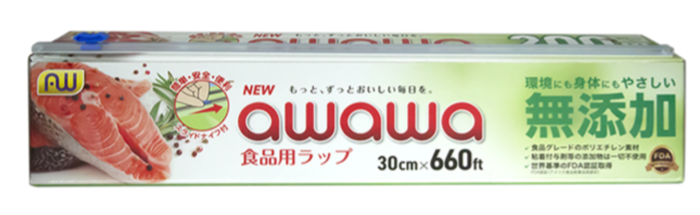 OR260318-R43-awawa 食品級滑刀式保鮮紙(660 尺)-(EXP-8/9/2028)