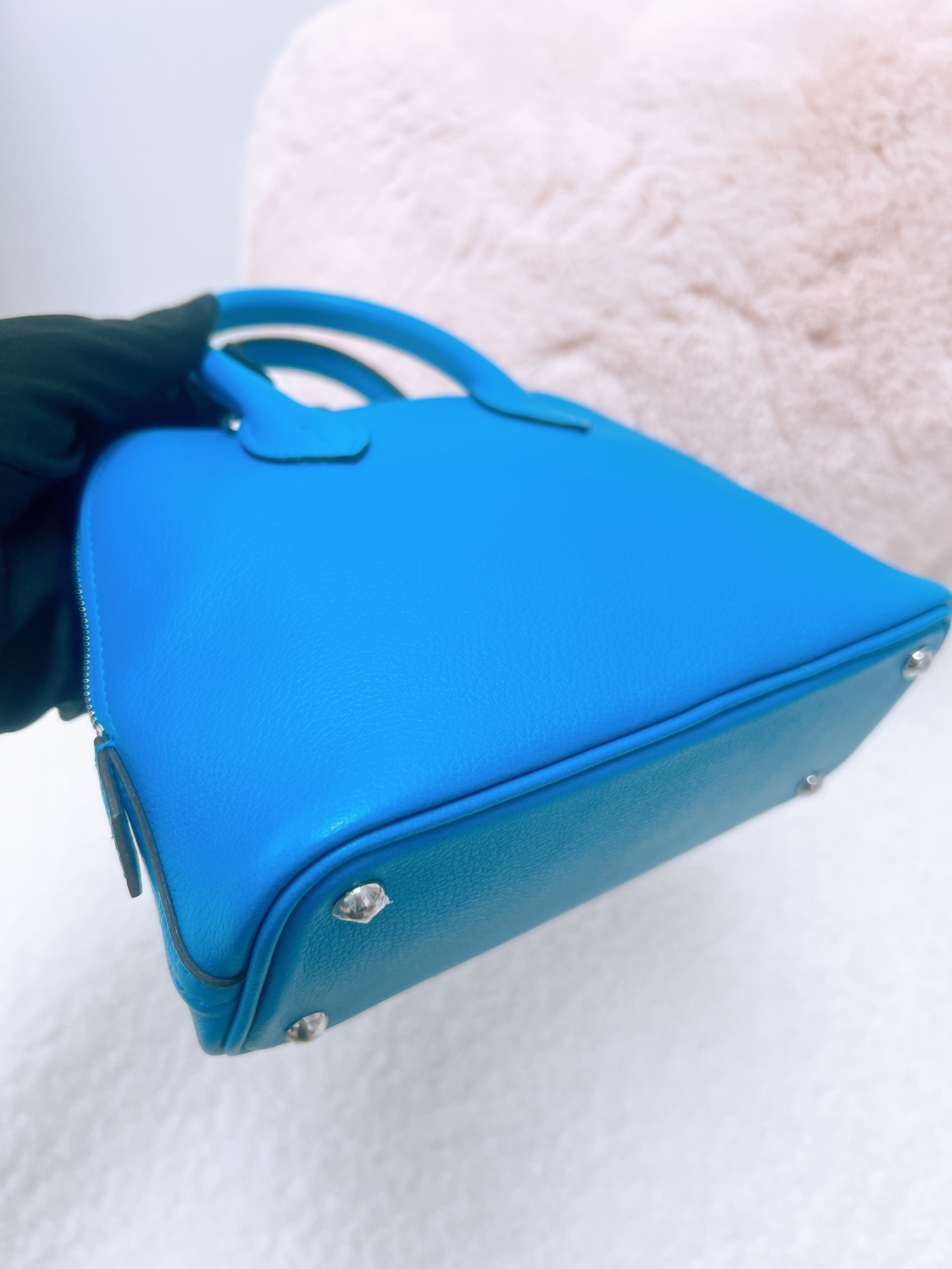 *Unused* Hermes mini bolide (blue PHW/ stamp W)