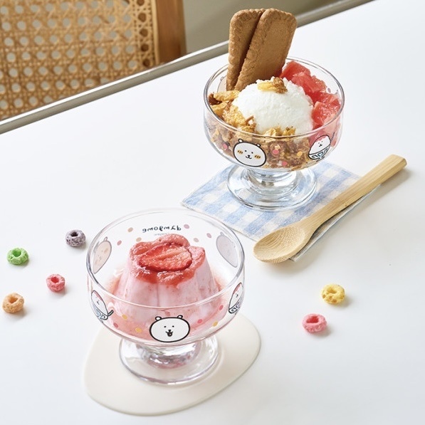 預訂｜韓國限定 白熊 高腳甜品杯 Dessert Bowl 220ml