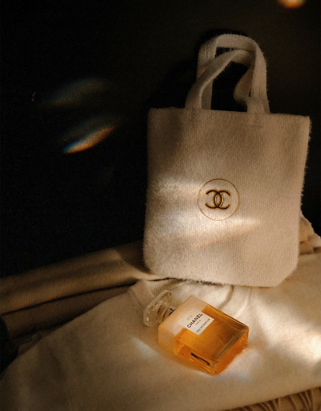 Chanel beauty Gift mini Tote 贈品小袋仔