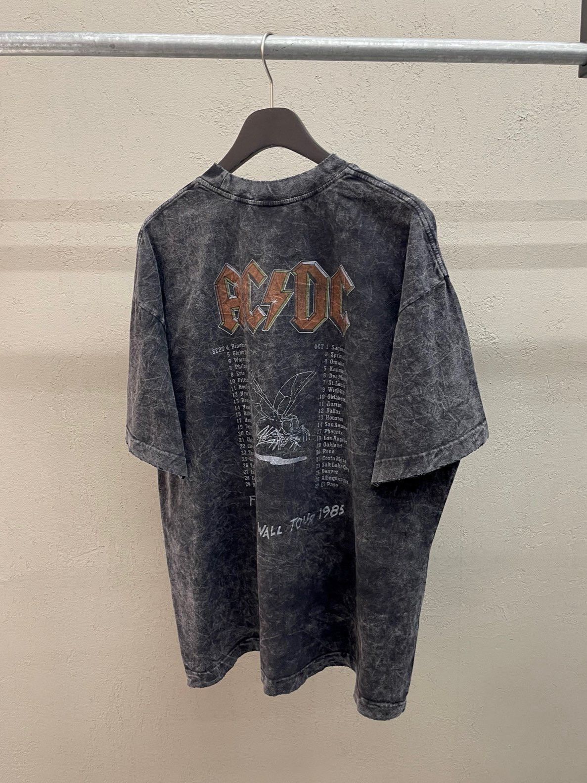 洗水英文字圖案短袖Tee ARCHIVE-423T