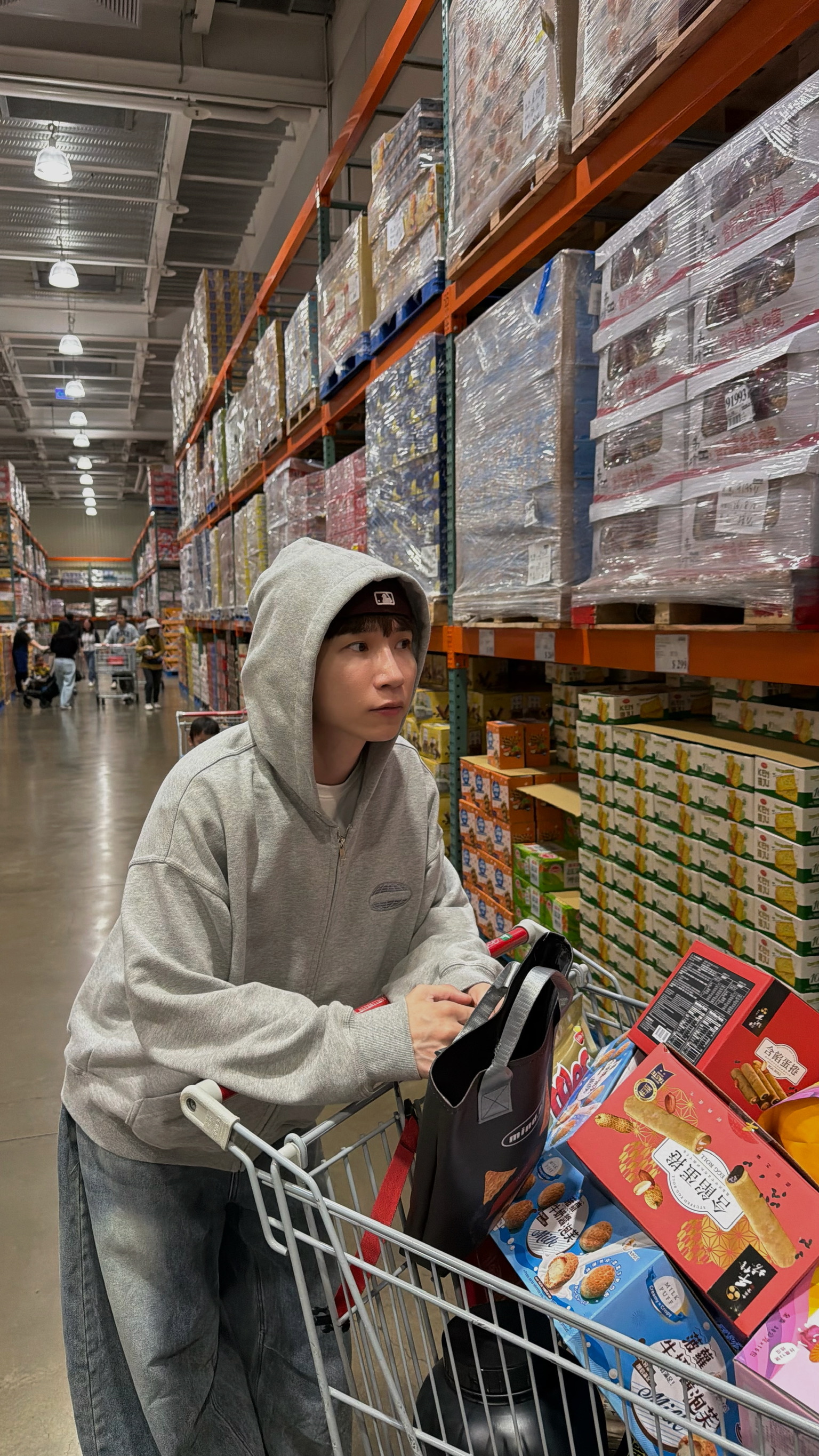 Paragraph經典logo刺繡棉質連帽外套