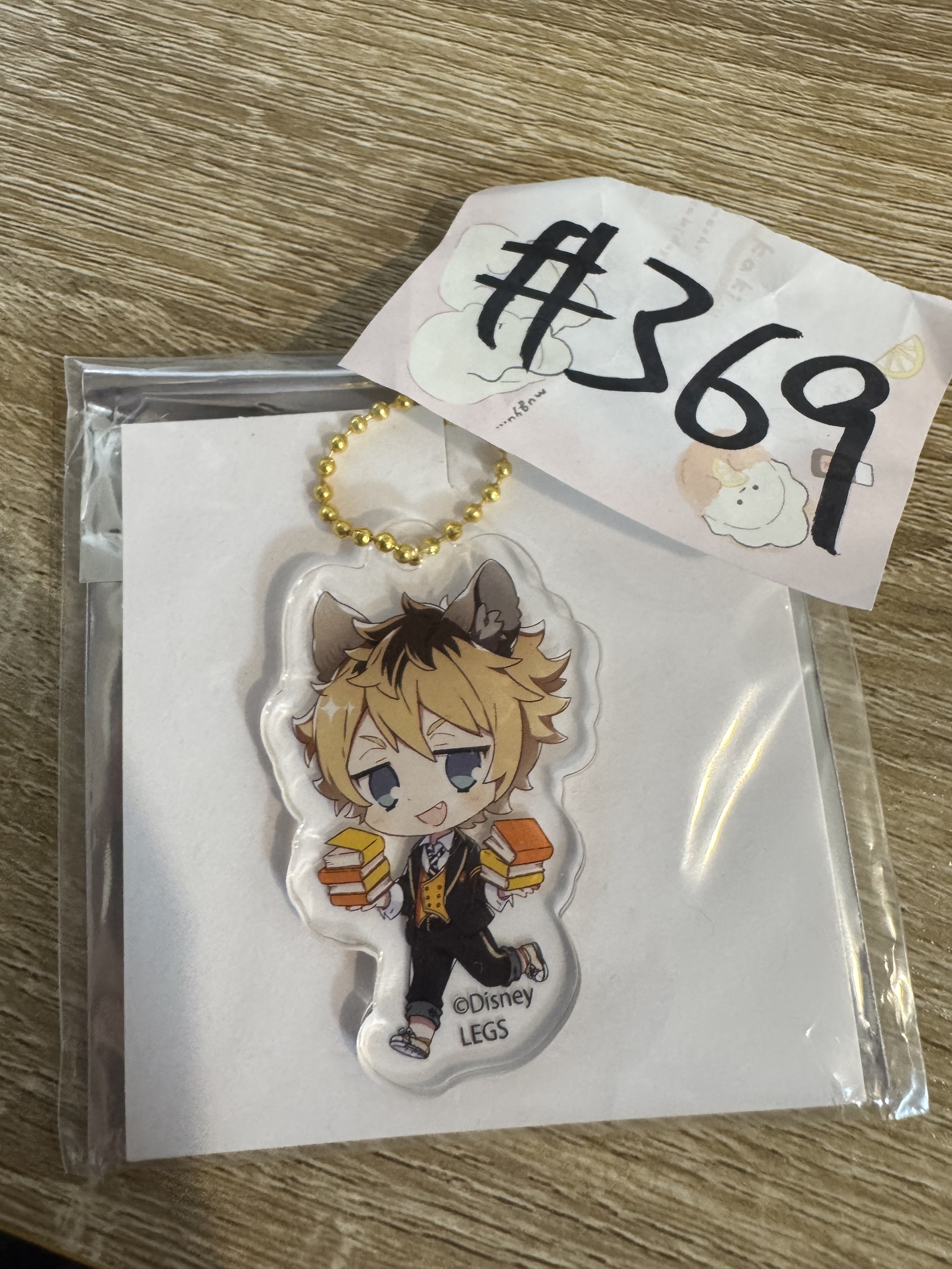TWST  RUGGIE 掛件#369