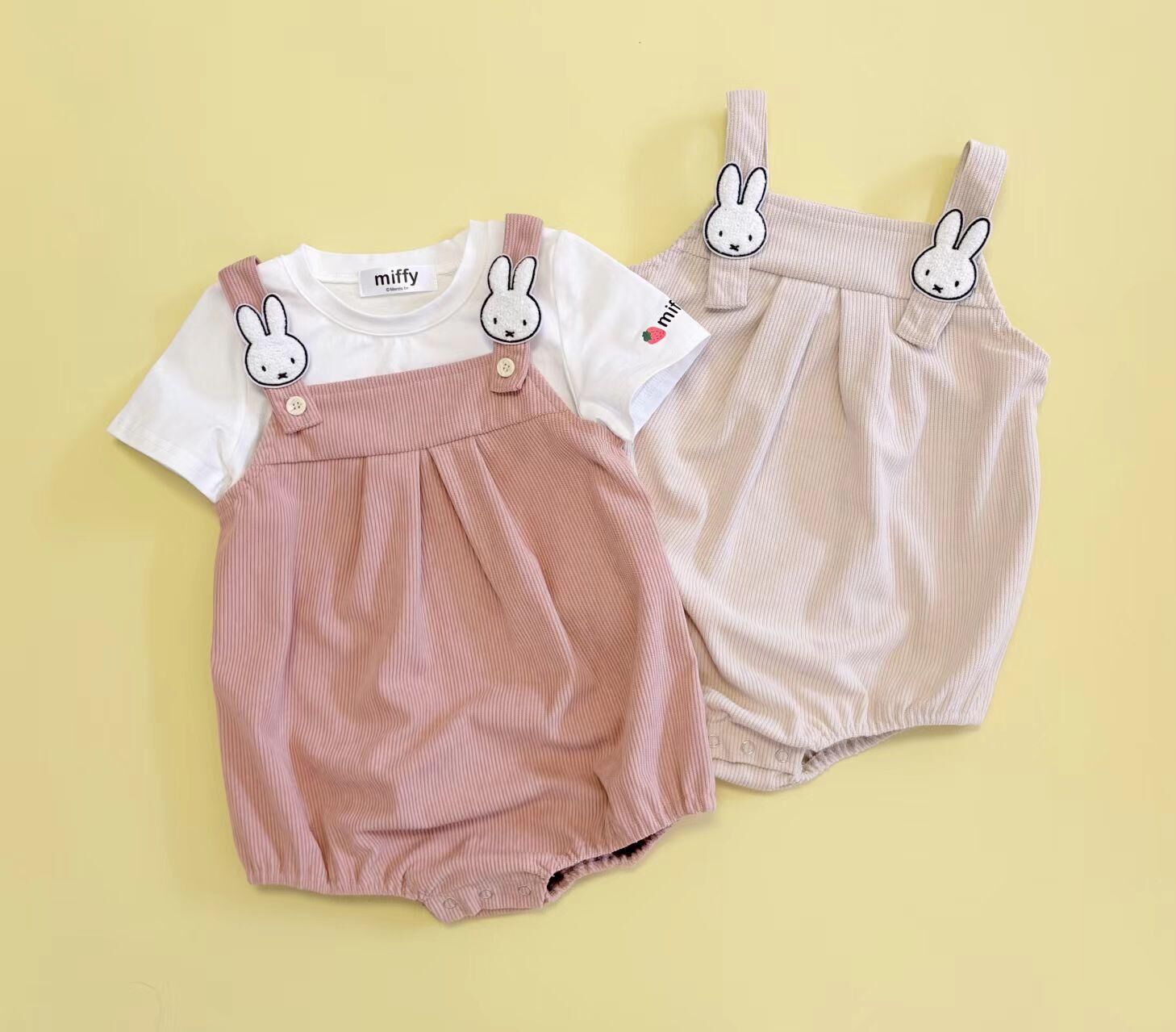 日單 miffy粉色系背帶包屁系列