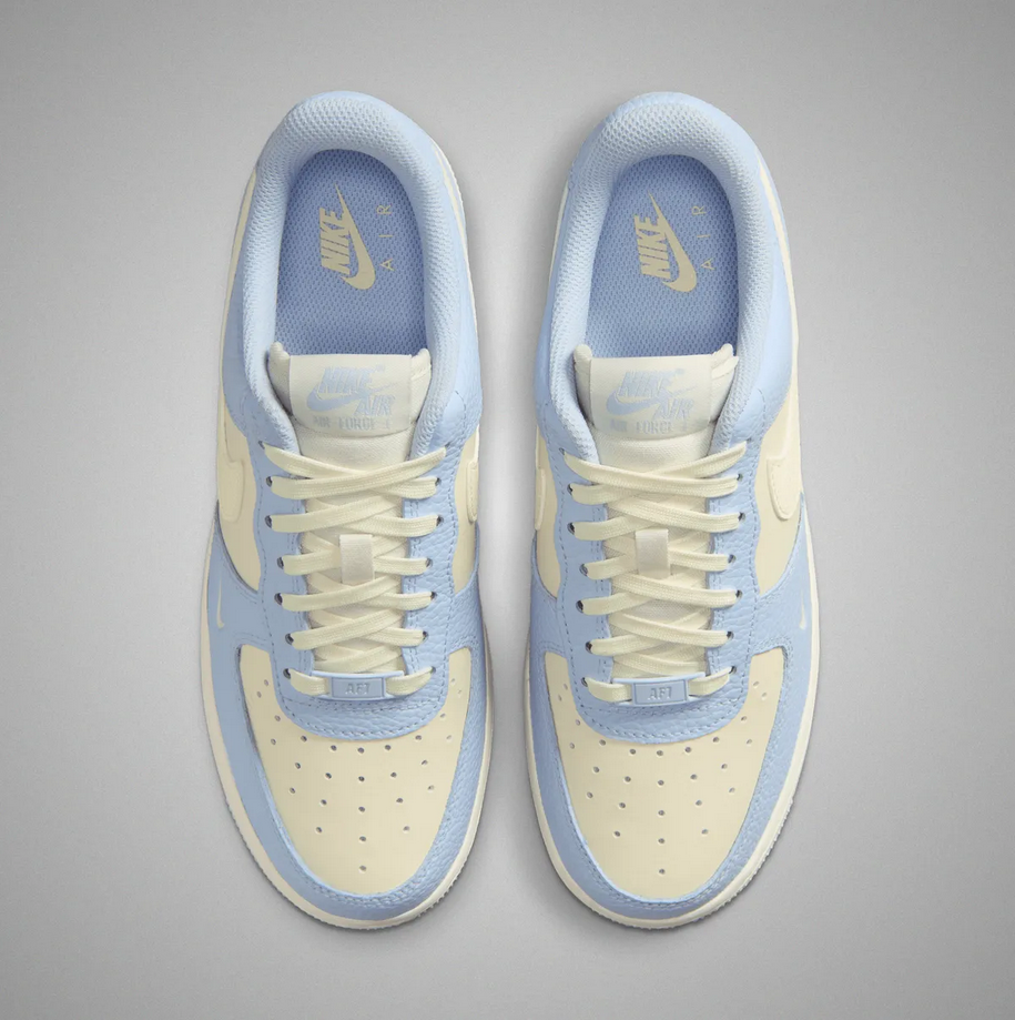 【預訂】 NIKE AIR FORCE 1 奶油白霧藍-WOMEN