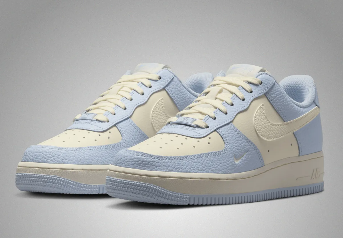 【預訂】 NIKE AIR FORCE 1 奶油白霧藍-WOMEN