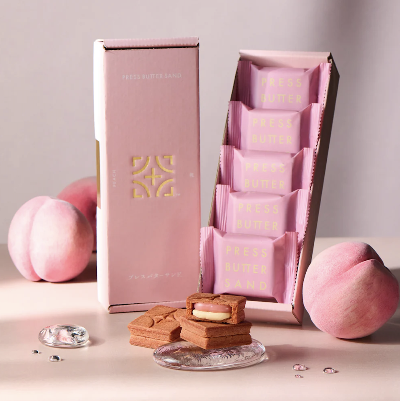Press Butter Sand｜桃