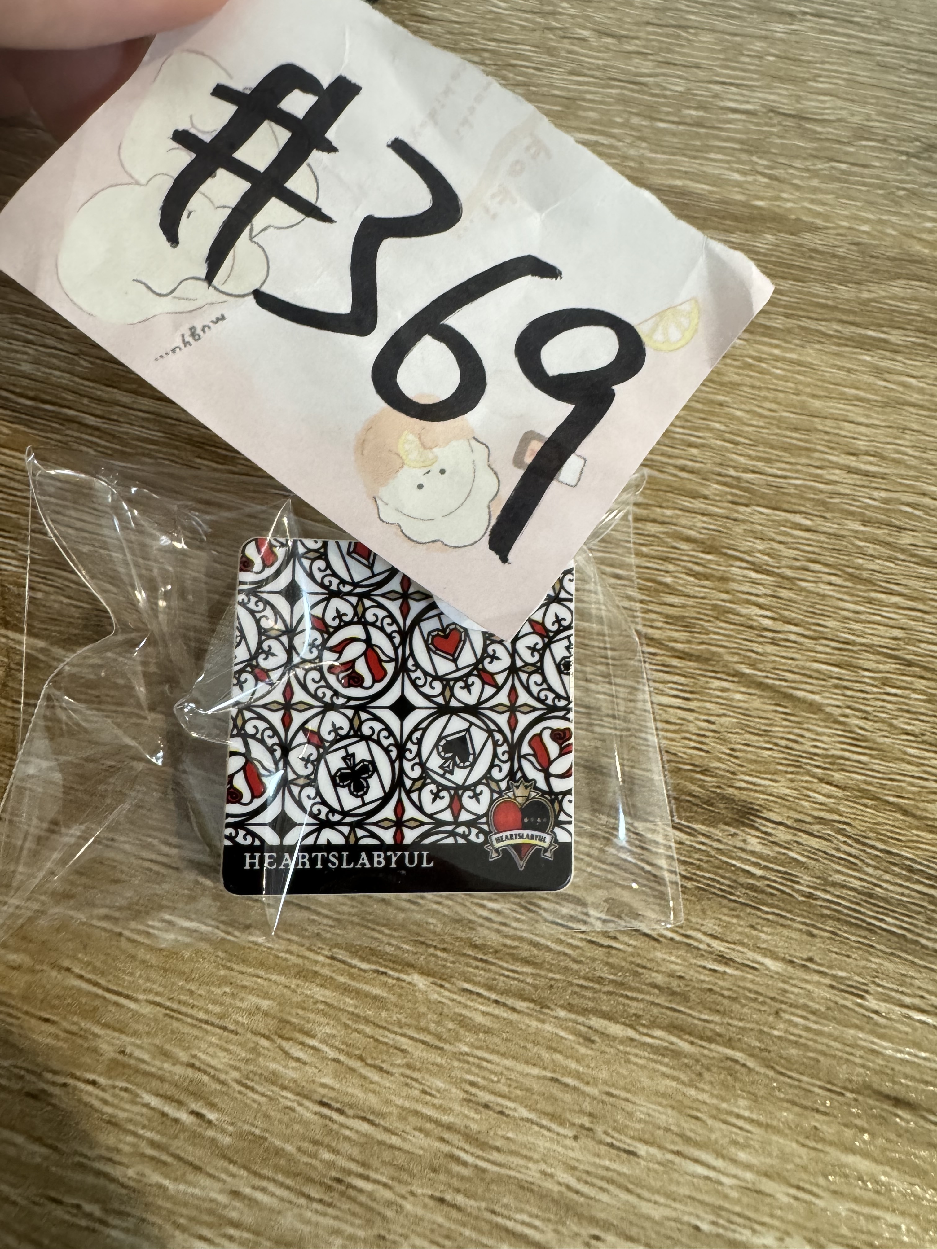 TWST  紅心寮 夾子#369