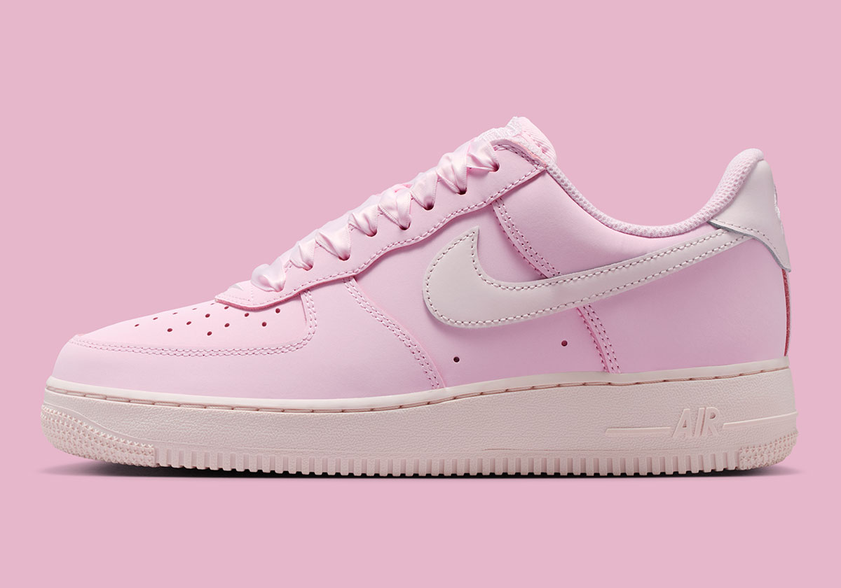 【預訂】 NIKE AIR FORCE 1 RETRO PREMIUM 絲帶櫻花粉-WOMEN