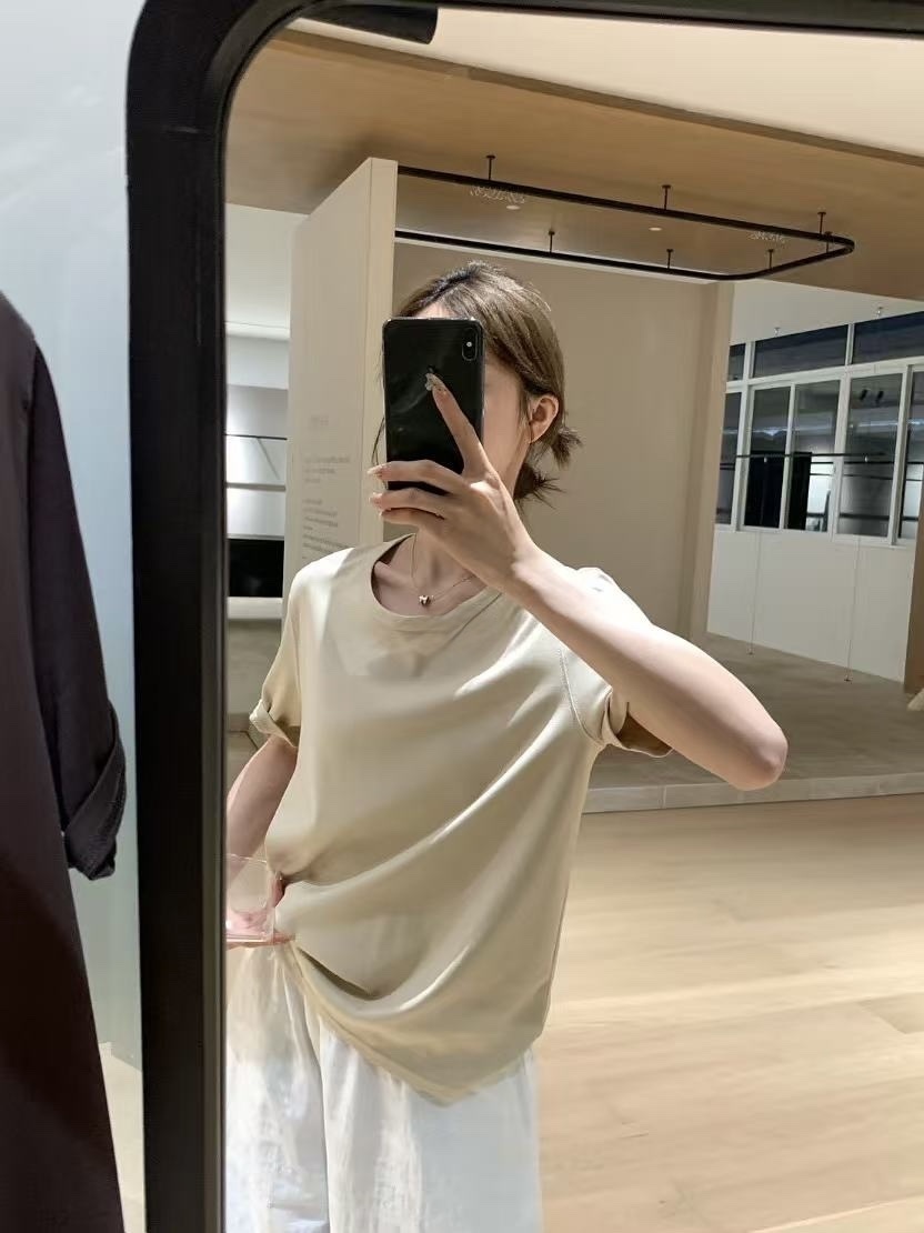 236 簡約基礎款純色T