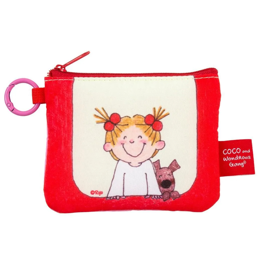 coco醬_零錢包 附登山扣｜日本Greeting Life