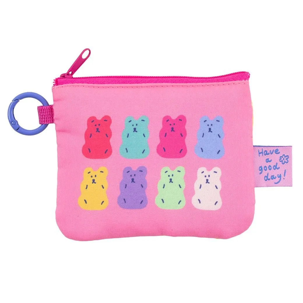 CHIC_小熊軟糖 零錢包 附登山扣｜日本Greeting Life