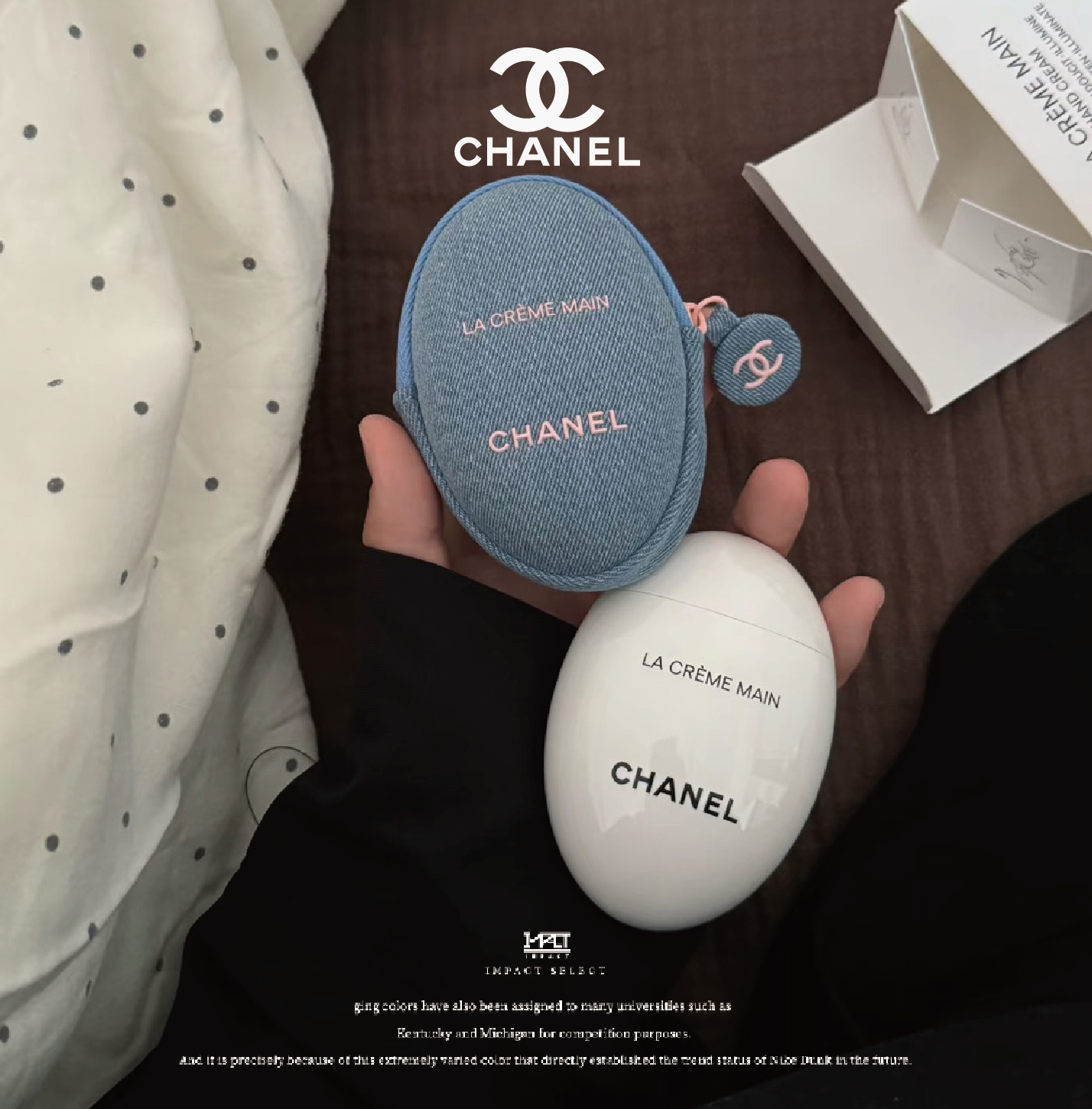 Chanel 香奈兒 小香 護手霜 丹寧 牛仔系列 精緻隨行玉手霜 50ml