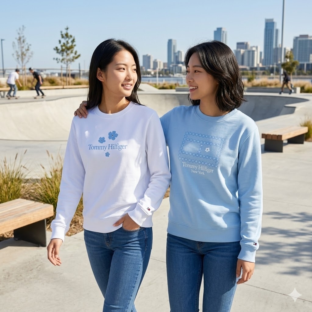 【預購】Tommy Hilfiger H031872 女裝圓領衛衣