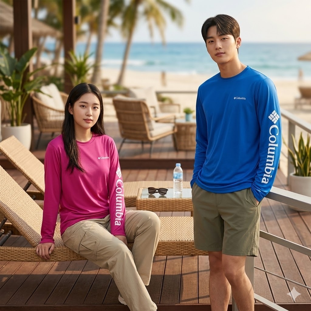 【預購】Columbia Youth H031875 防曬透氣長袖上衣