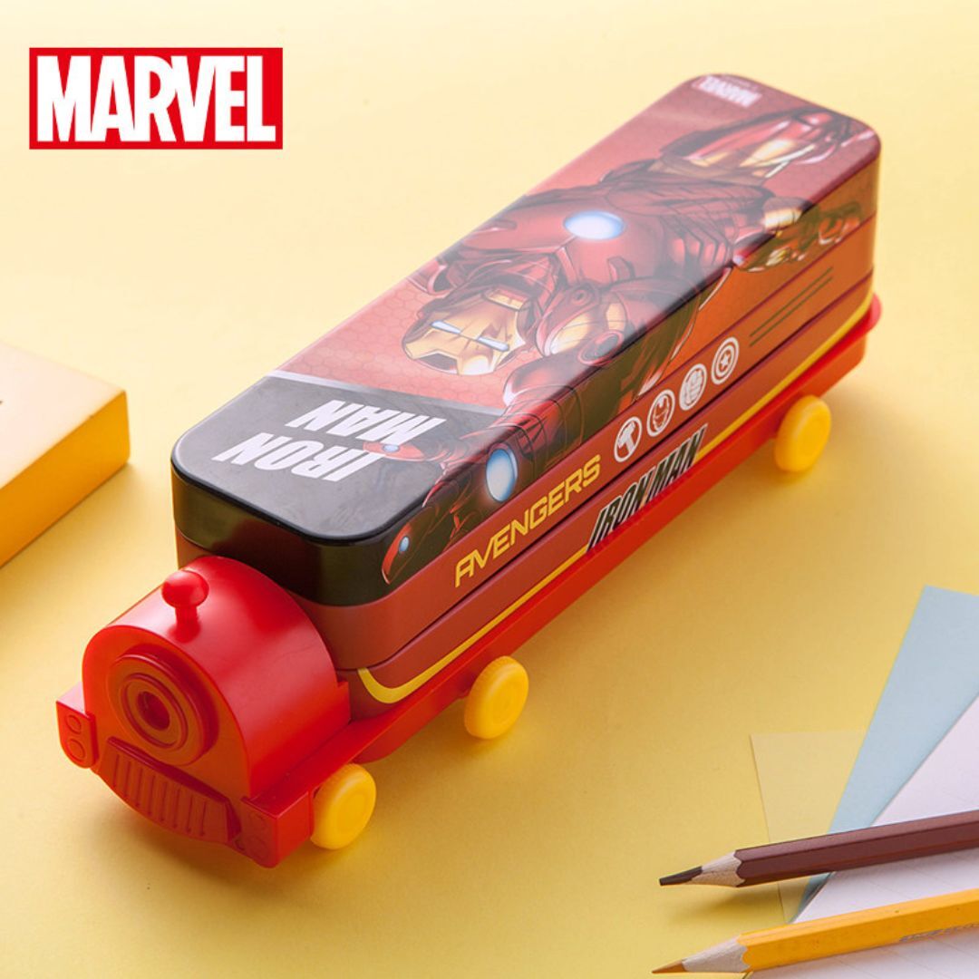 Marvel 鐵甲奇俠| 3D 火車造型筆盒