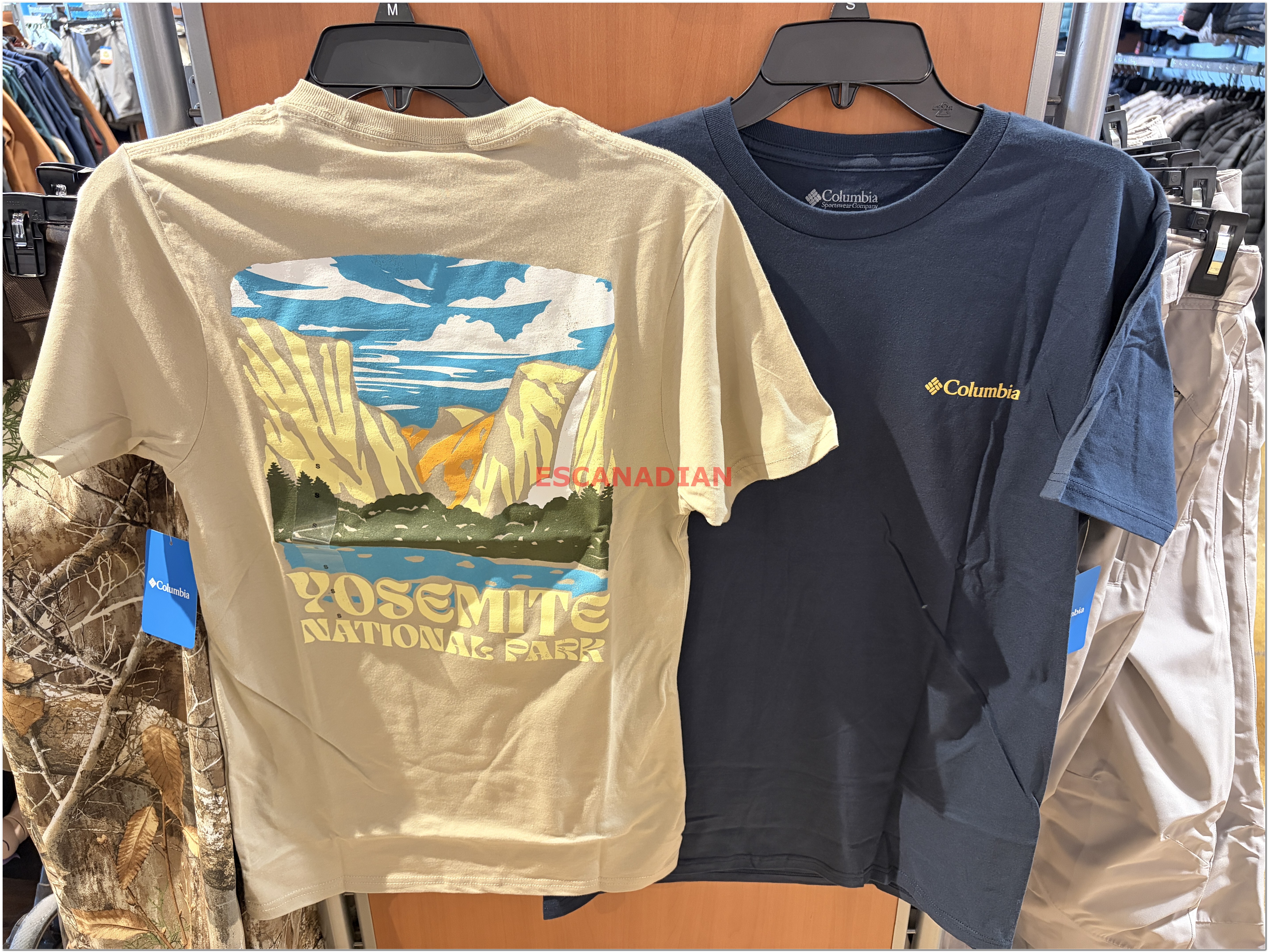 【限時】Columbia 男大人 優生美地 正反圖案 短TEE (2色)