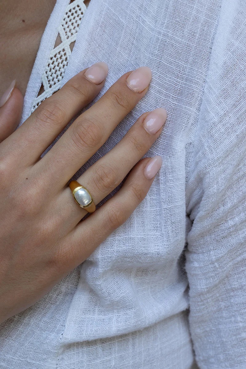 Shan Shan Ring Lustrae 82.02.4097.70.06 (Freshwater Pearl)