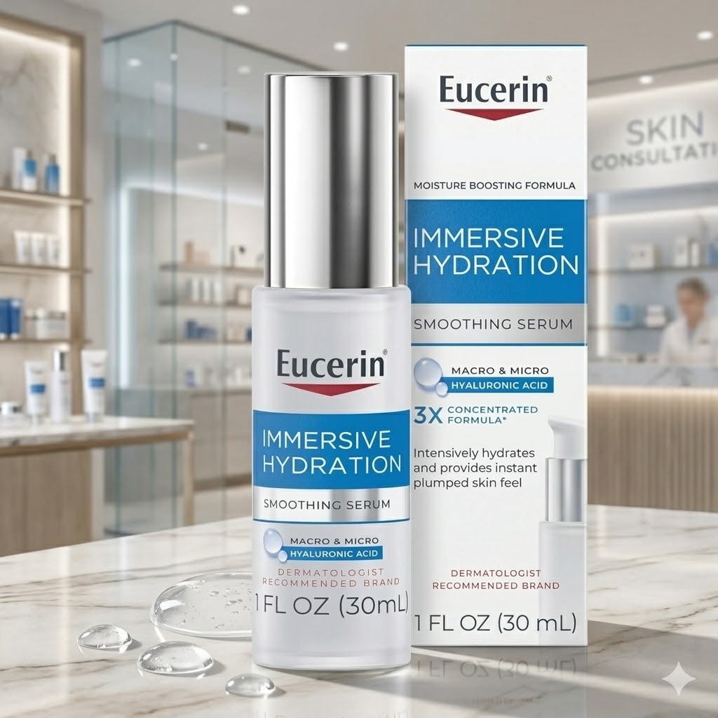 【預購】Eucerin H031882 深層爆水玻尿酸精華