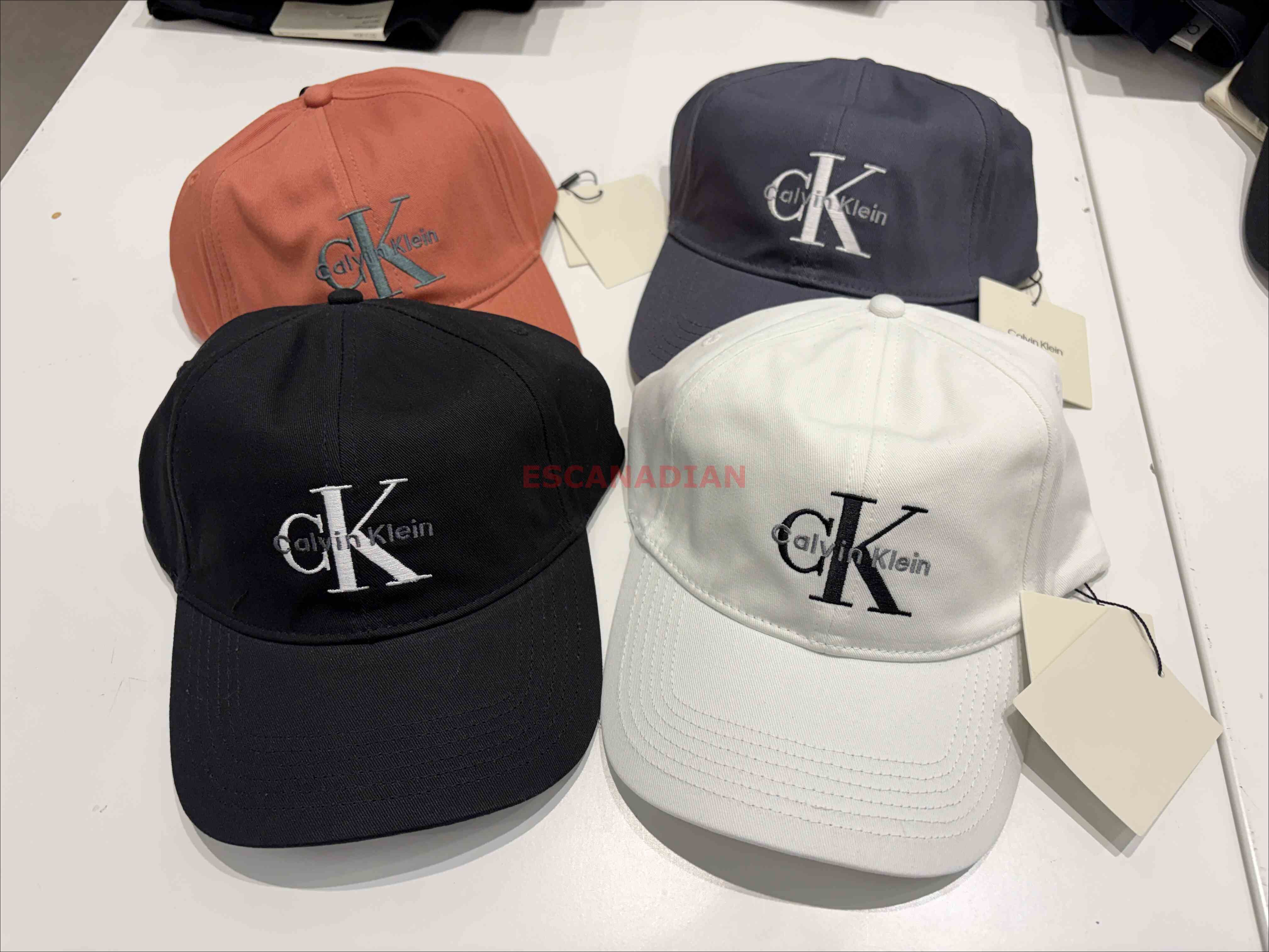 CK 大人 經典刺繡字樣 帽子 (4色)