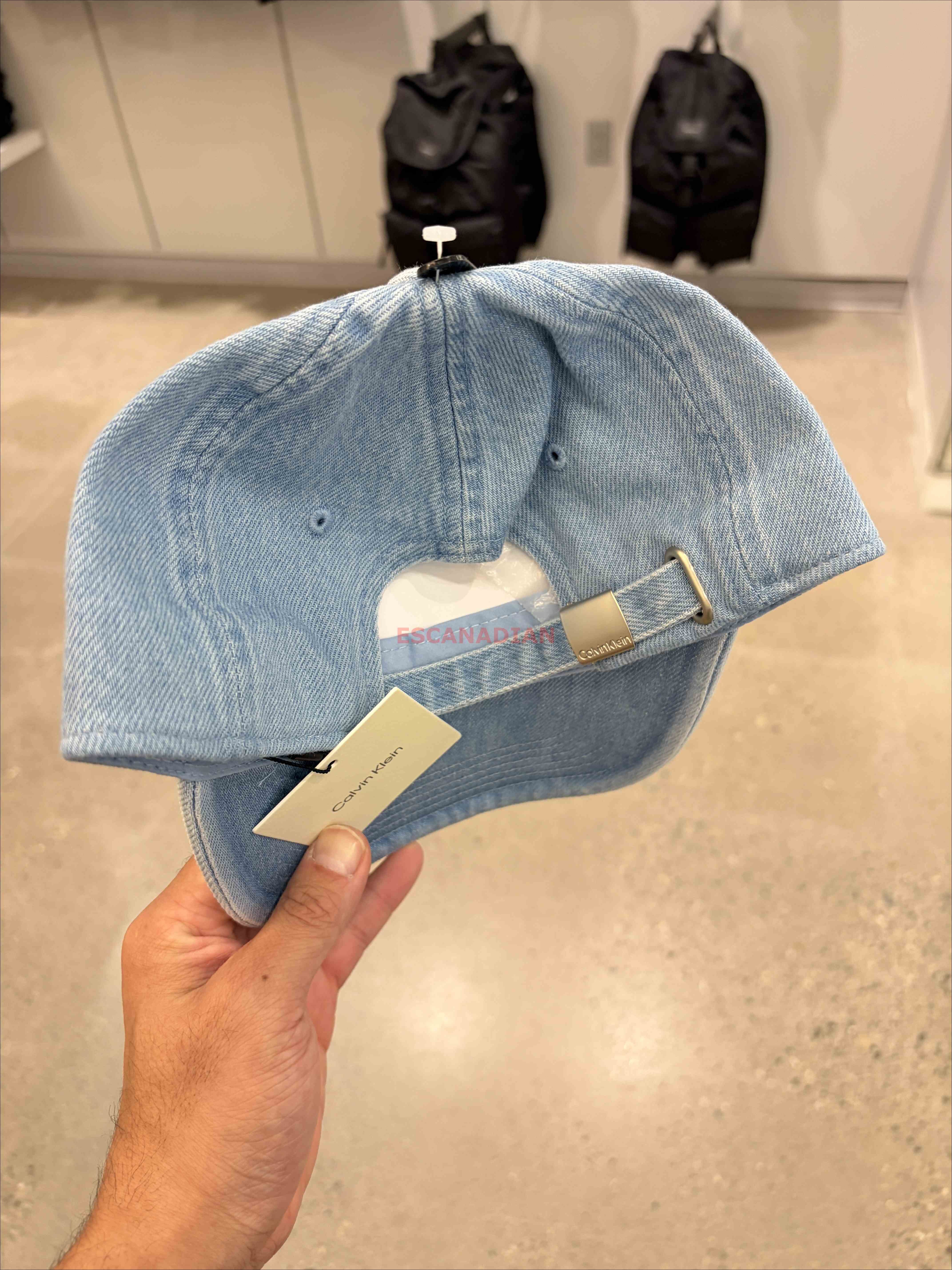 CK 大人 經典刺繡字樣 牛仔 帽子