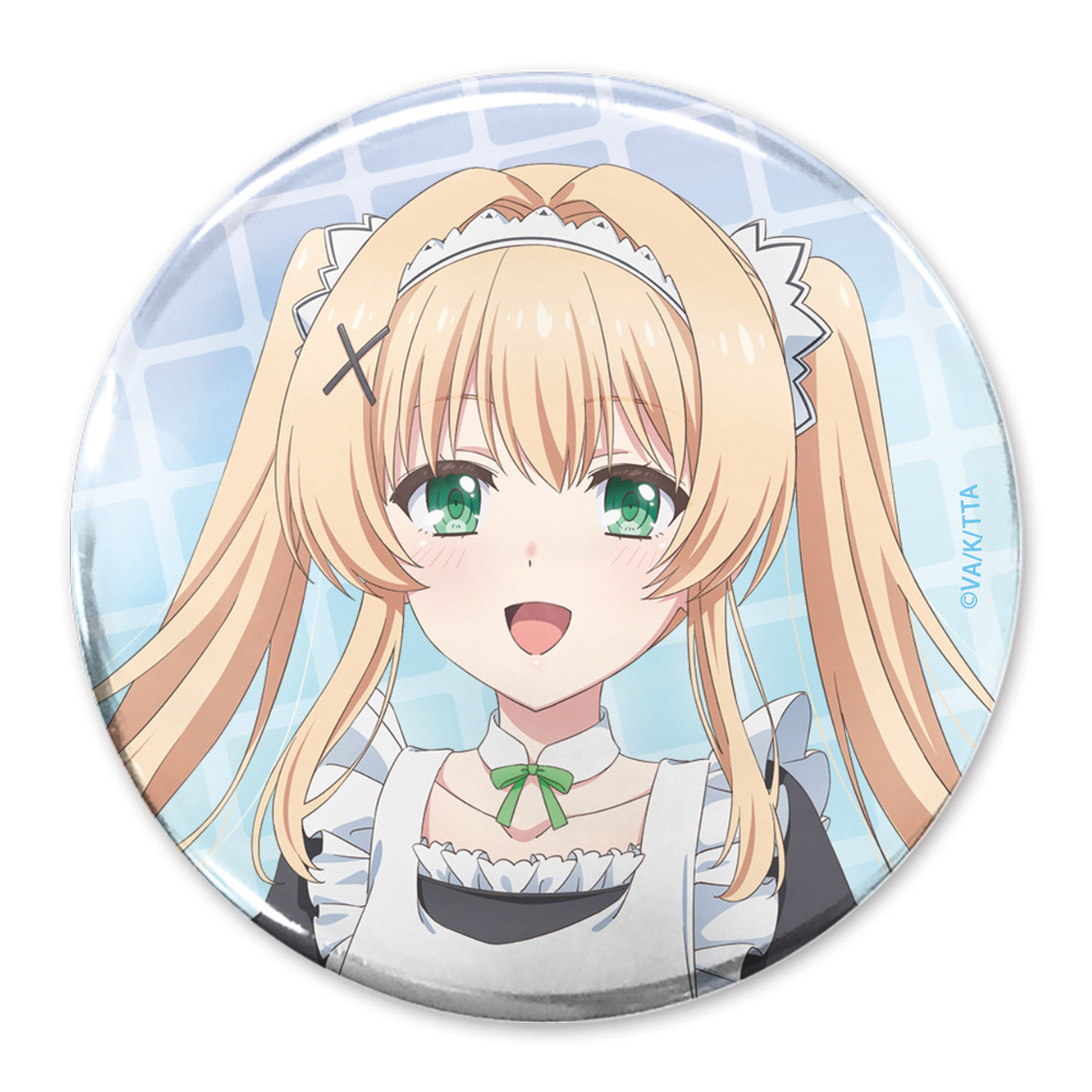 Cospa 033026 TVアニメ『Summer Pockets』 描き下ろし 紬ヴェンダース 65mm缶バッジ ご奉仕メイドVer. [TVアニメ『Summer Pockets』] 襟章