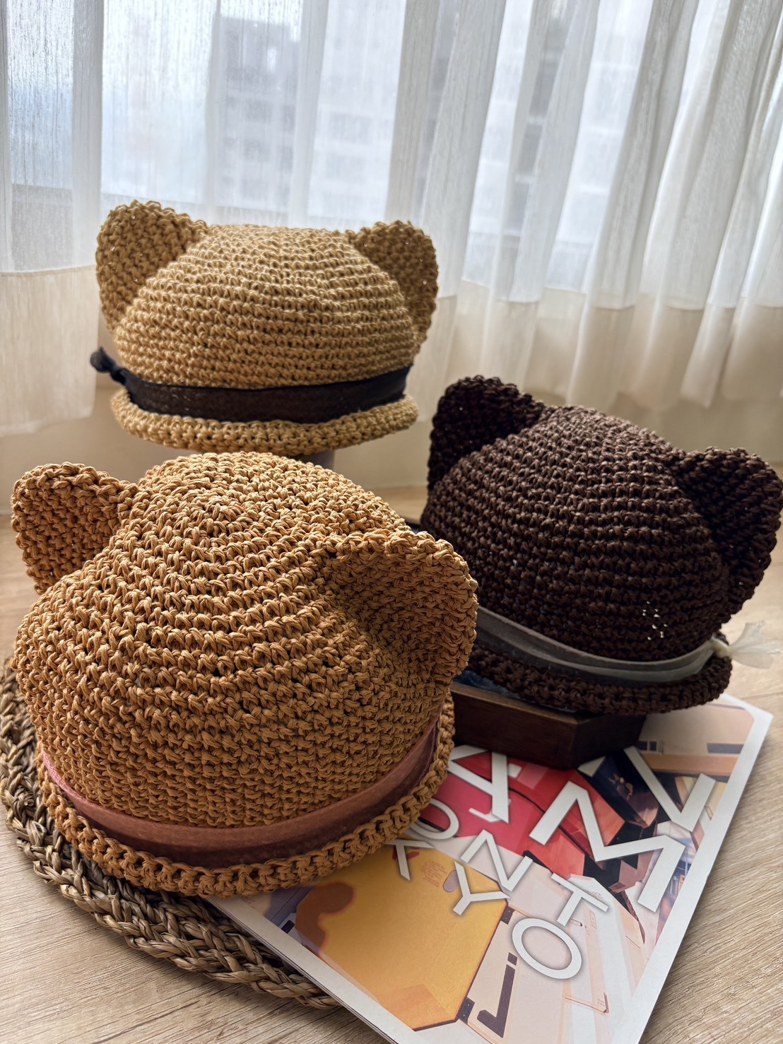 煦願x馬尾手作 客製化手作貓耳帽