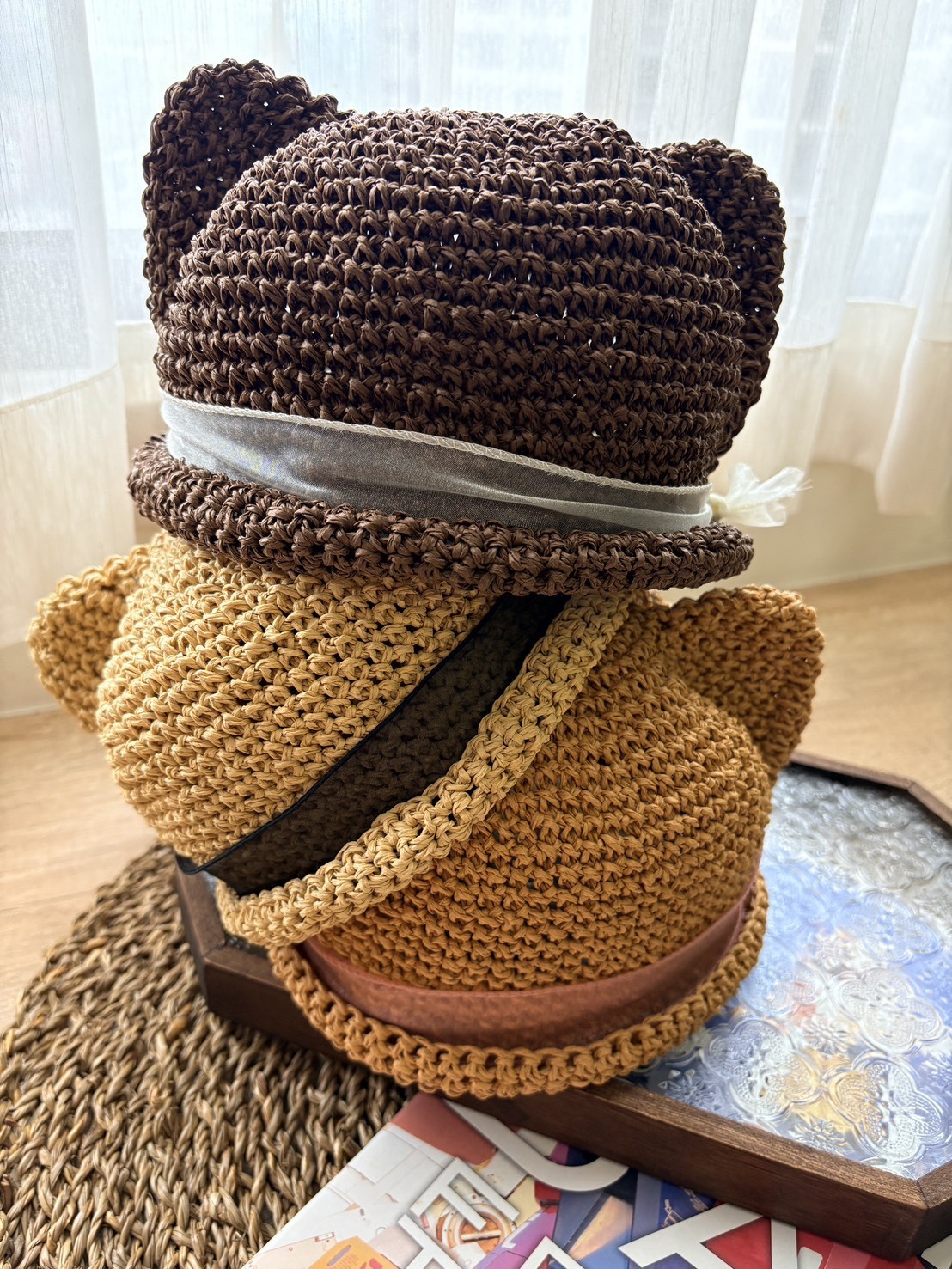 煦願x馬尾手作 客製化手作貓耳帽