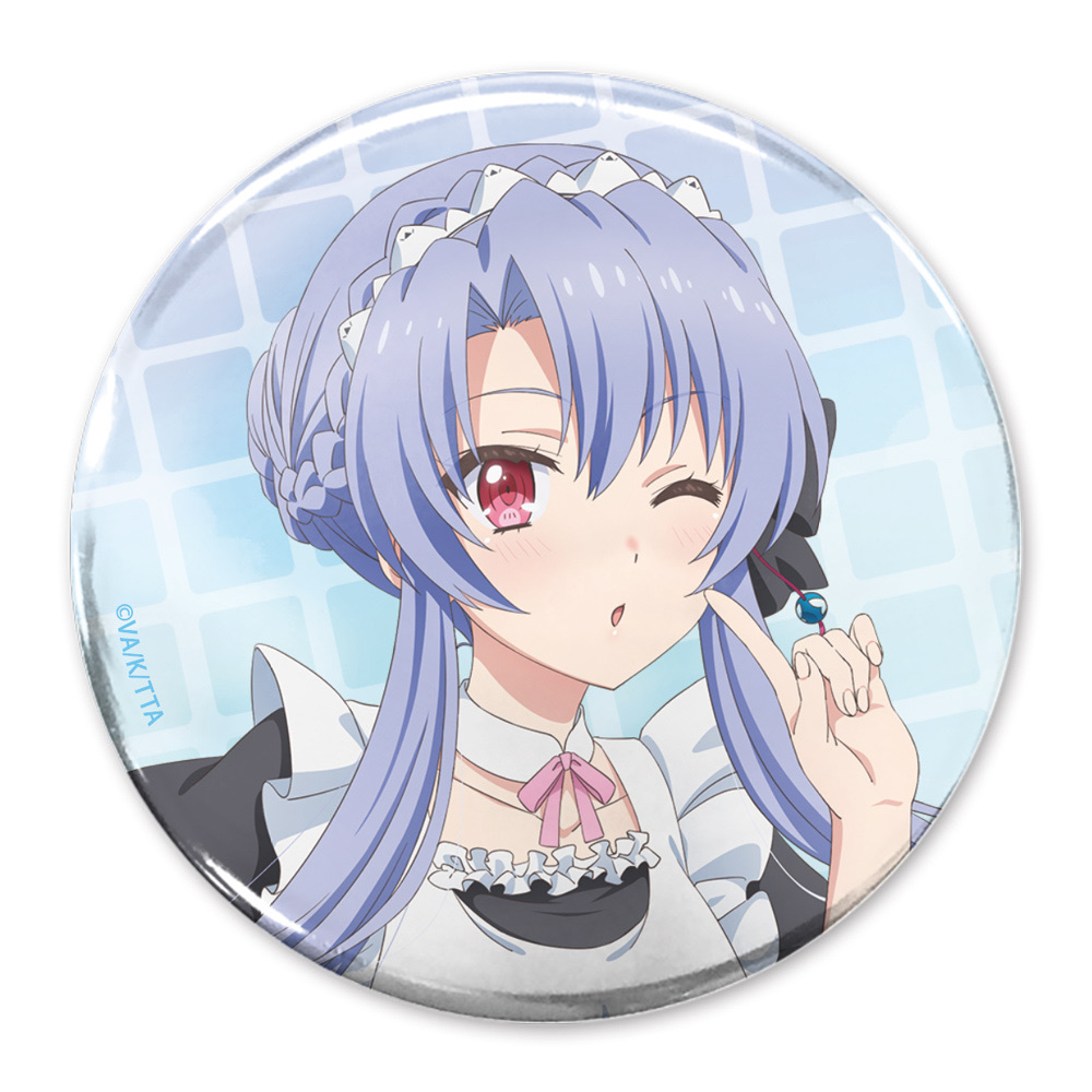 Cospa 033026 TVアニメ『Summer Pockets』 描き下ろし 空門蒼 65mm缶バッジ ご奉仕メイドVer. [TVアニメ『Summer Pockets』] 襟章