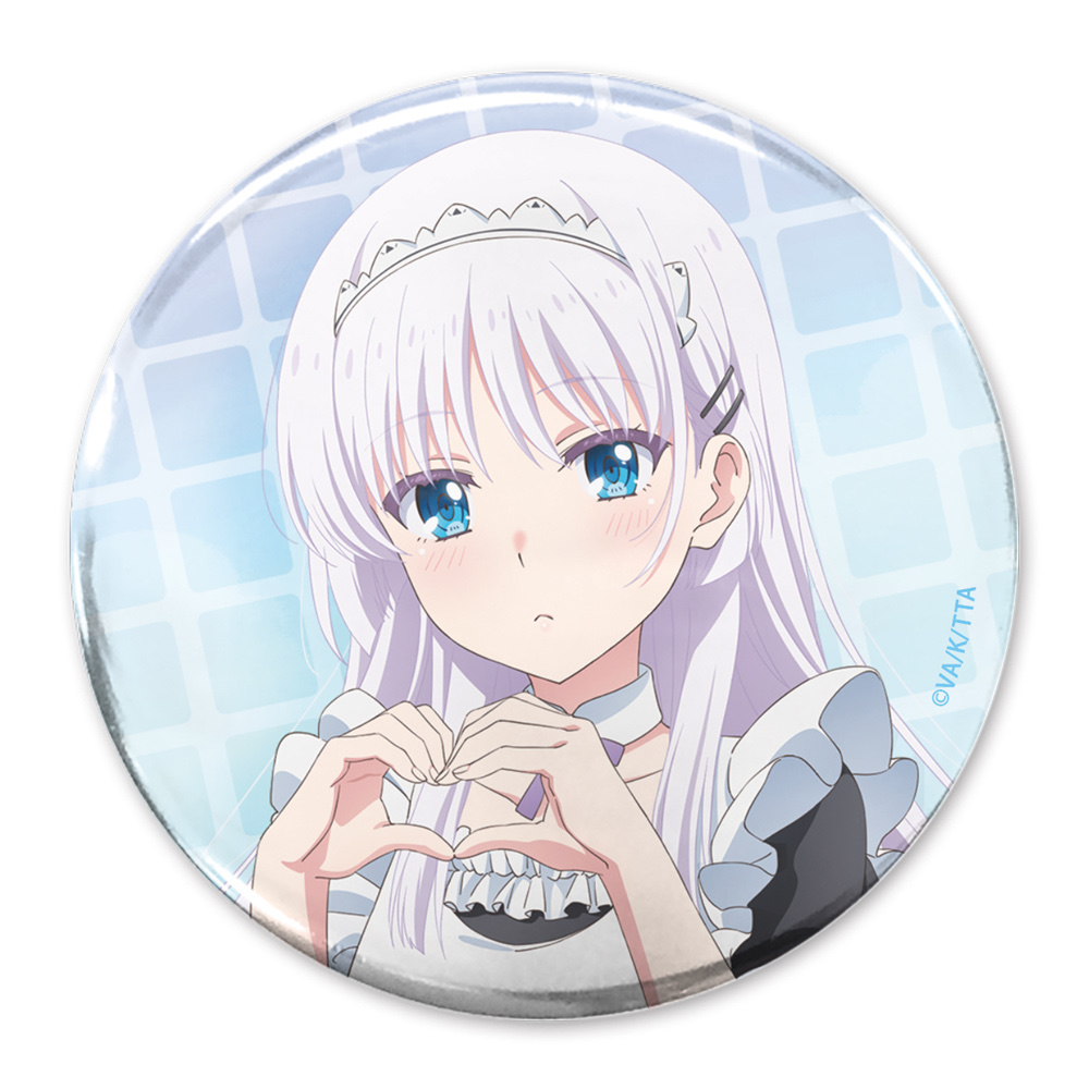 Cospa 033026 TVアニメ『Summer Pockets』 描き下ろし 鳴瀬しろは 65mm缶バッジ ご奉仕メイドVer. [TVアニメ『Summer Pockets』]