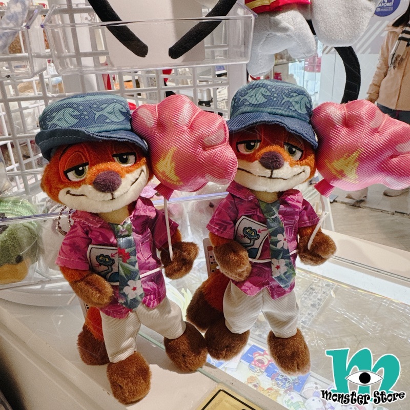 優獸大都會阿力扣針公仔吊飾