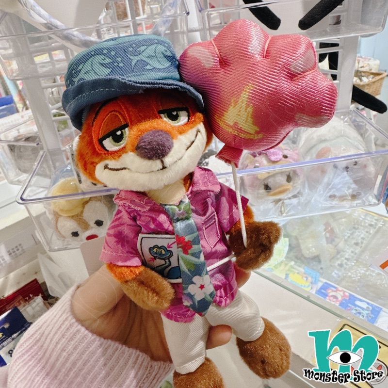 優獸大都會阿力扣針公仔吊飾