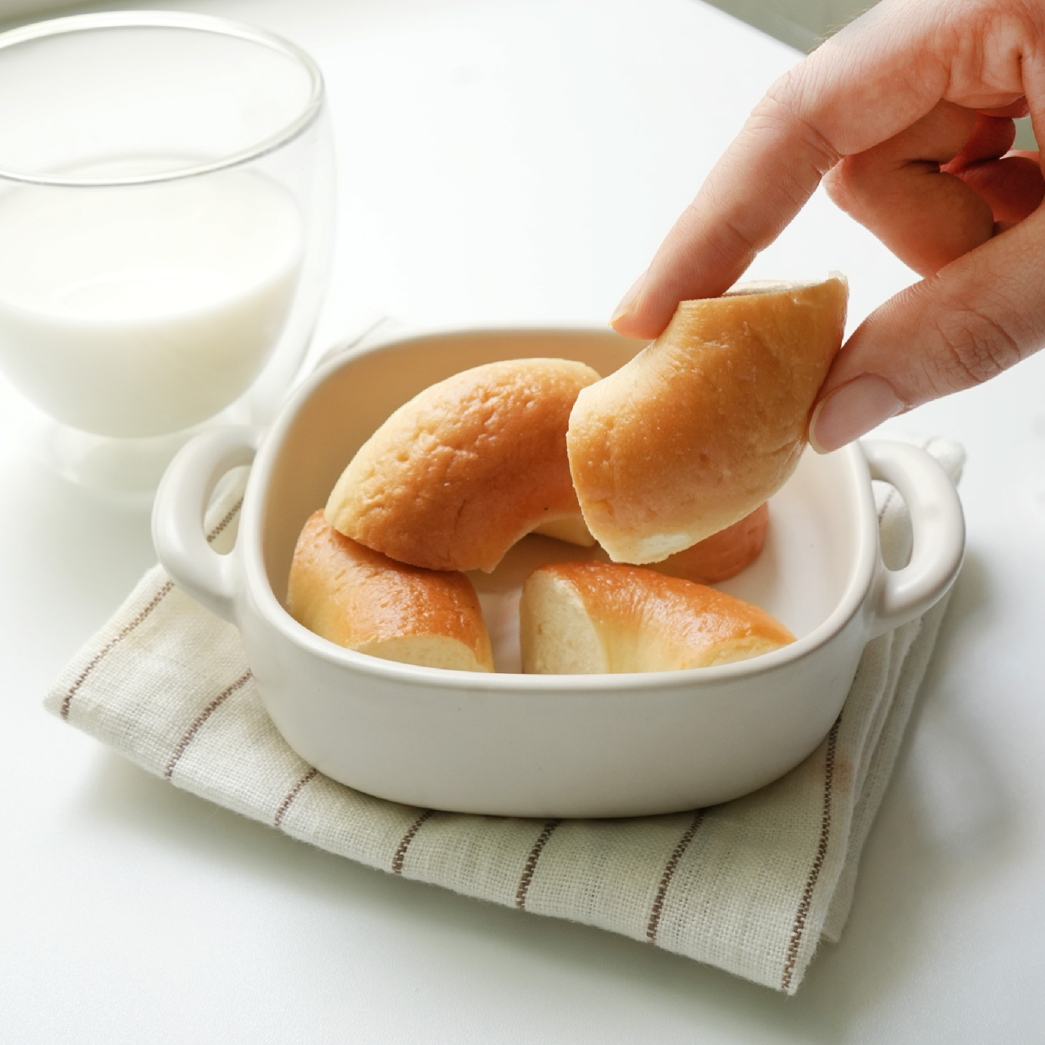 超愛麵包組｜貝果6顆+寶寶麵包3包入｜適合1歲以上｜冷凍