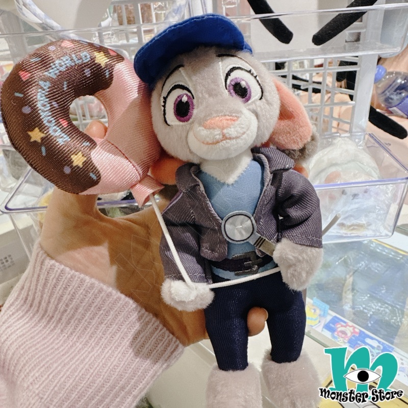 優獸大都會朱迪扣針公仔吊飾