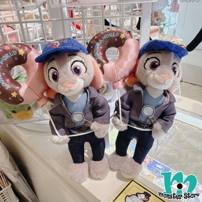 優獸大都會朱迪扣針公仔吊飾