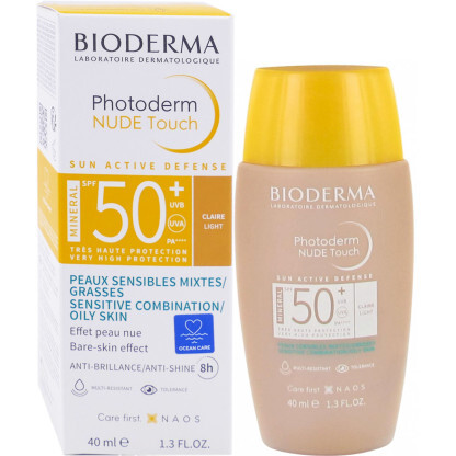 Bioderma 物理礦物控油防曬霜 SPF 50+ (Claire / Doree ) 40ml