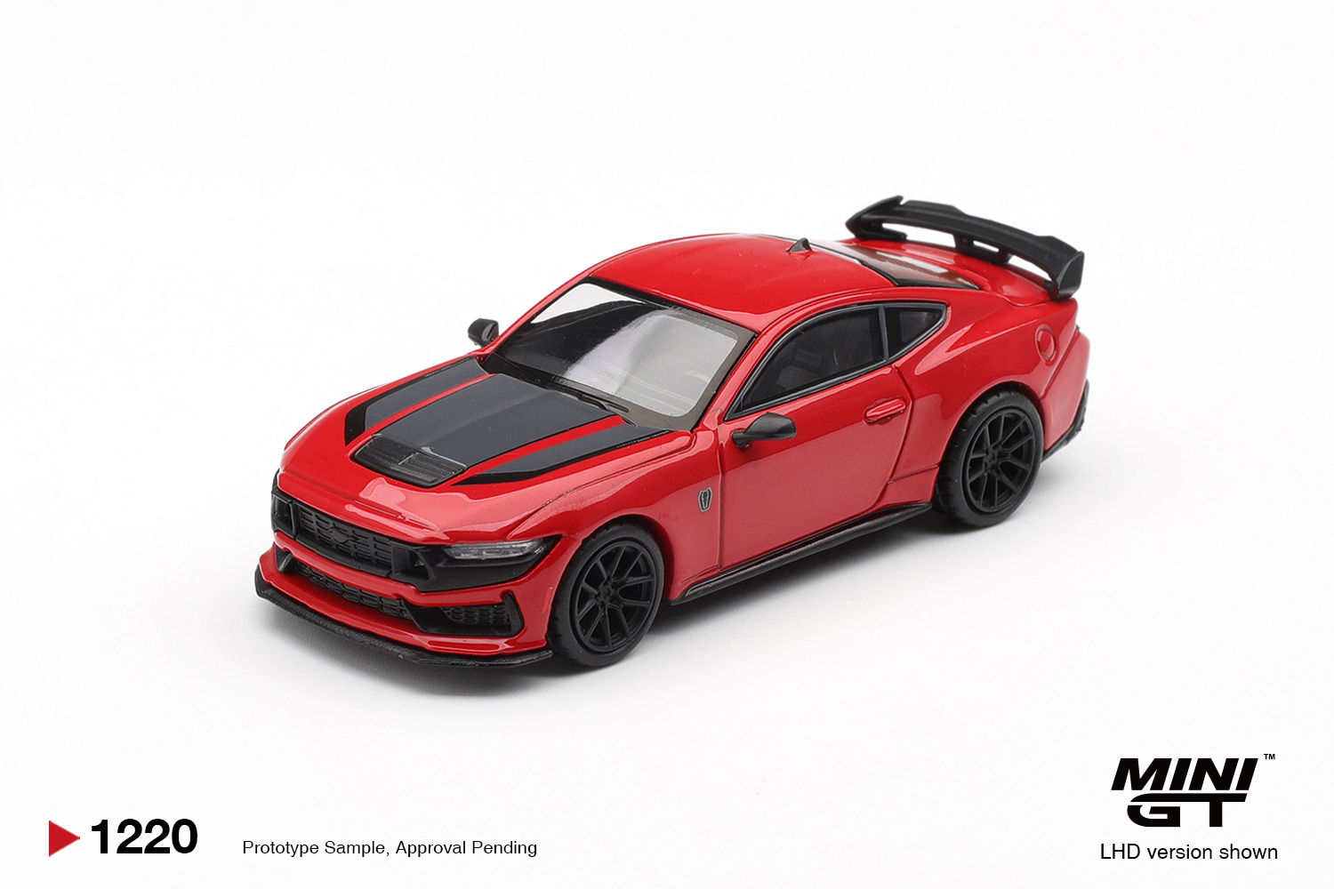 [預訂] Mini GT 福特 Mustang Dark Horse Race Red (右軚)