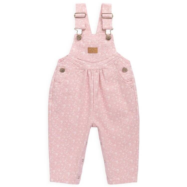 （預購）JAMIEKAY 甜美小花吊帶長褲 Cecil Overall - Paula Powder