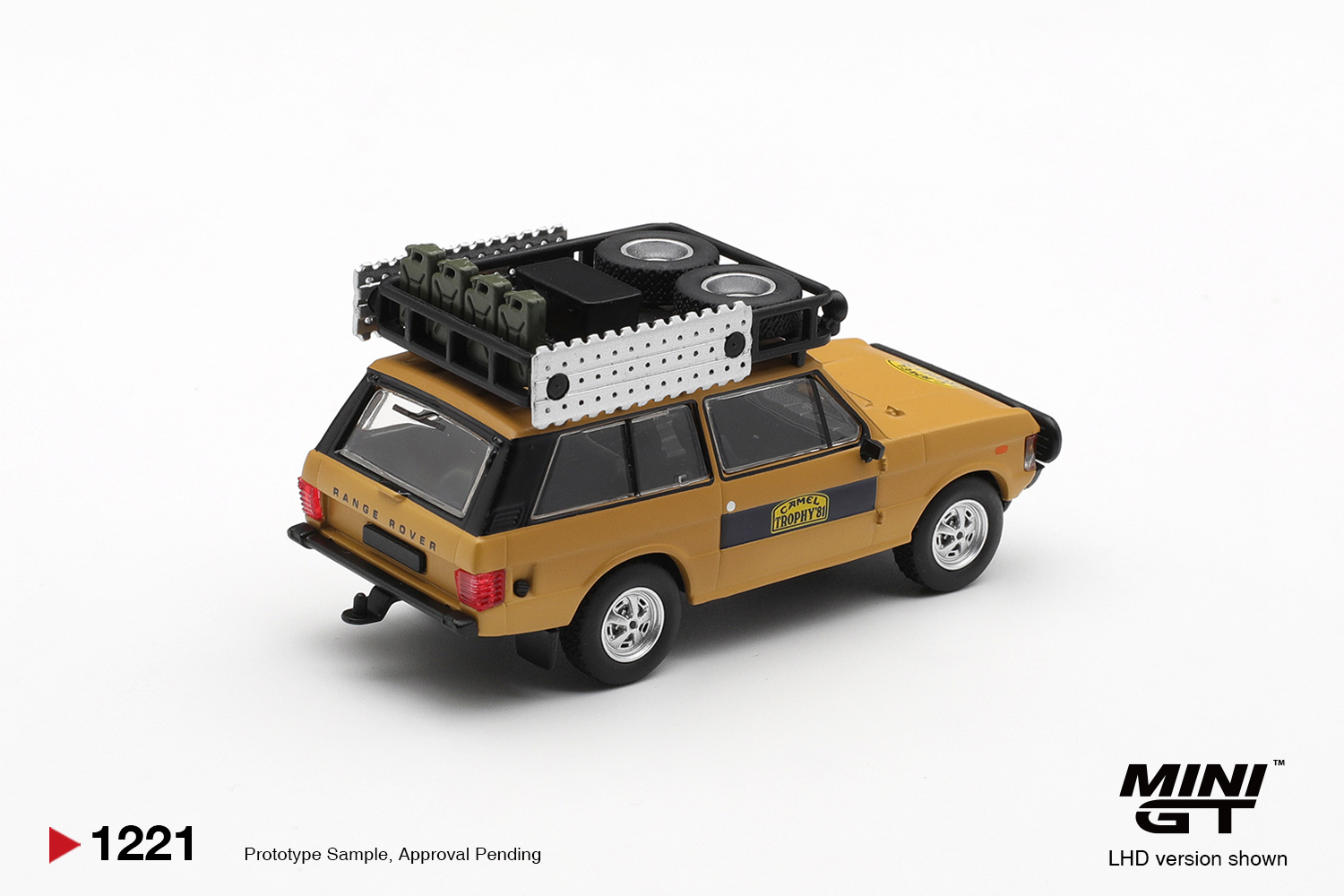 [預訂] Mini GT Range Rover 1981 Camel Trophy 蘇門答臘站 K.Stoppa & A.Valldorf