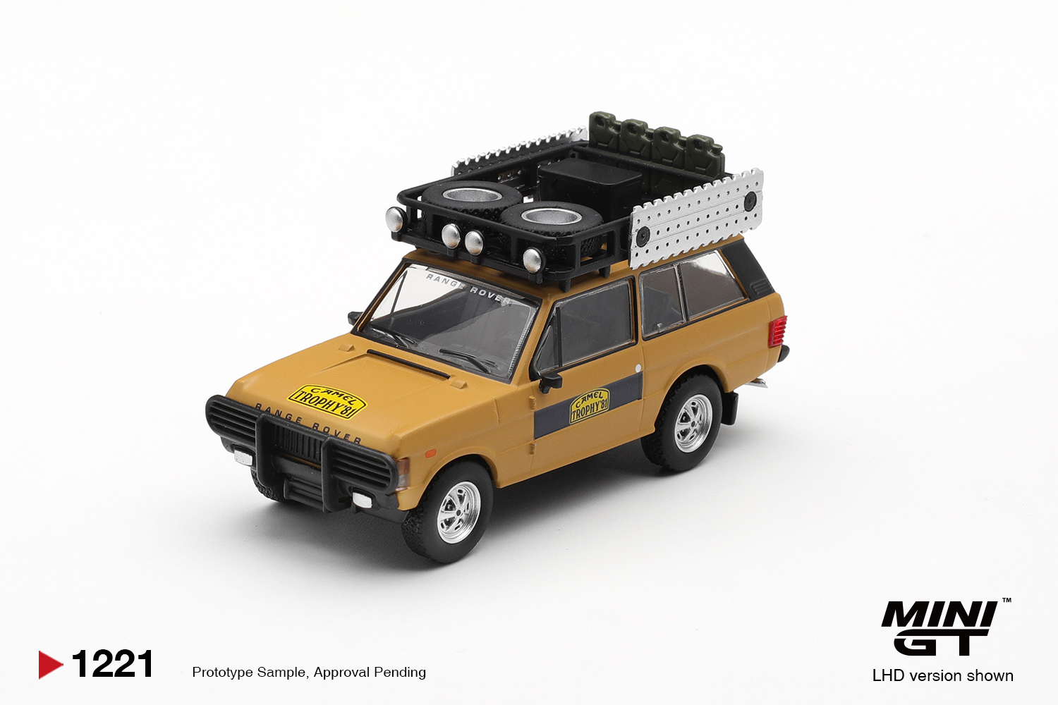 [預訂] Mini GT Range Rover 1981 Camel Trophy 蘇門答臘站 K.Stoppa & A.Valldorf