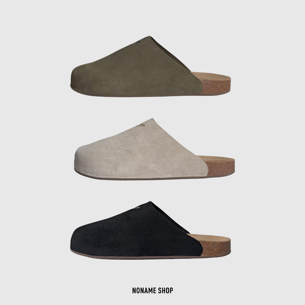 ADIDAS ORIGINALS ADIMULE 麂皮 防磨 勃肯 懶人鞋 穆勒鞋 拖鞋 三色 (男/女款)