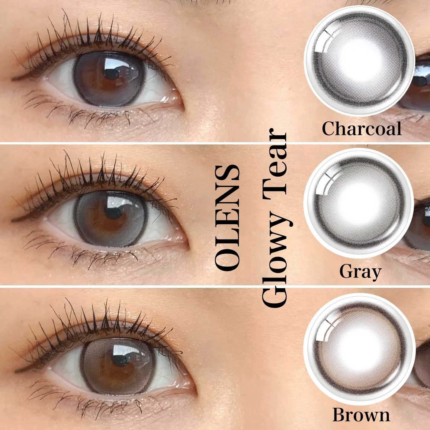 OLENS Glowy Tear Monthly (Gray)