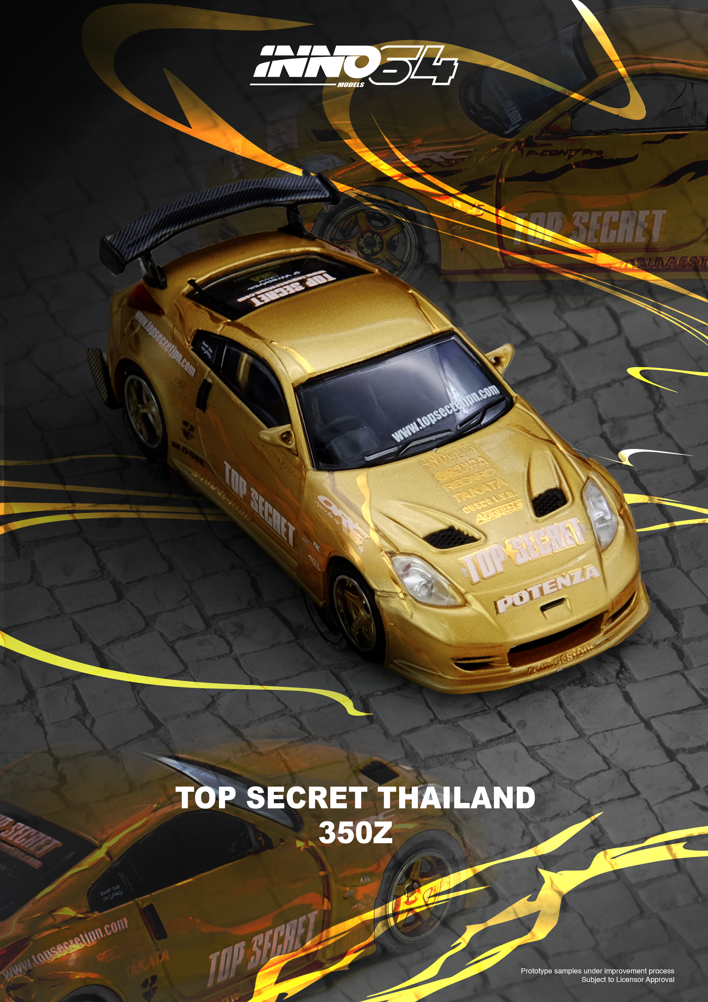 [預訂] INNO 1/64 TOP SECRET 泰國  350Z
