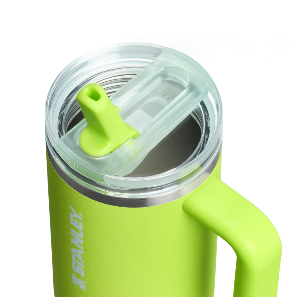 STANLEY 防漏吸管隨手杯 0.88L / 青蘋綠