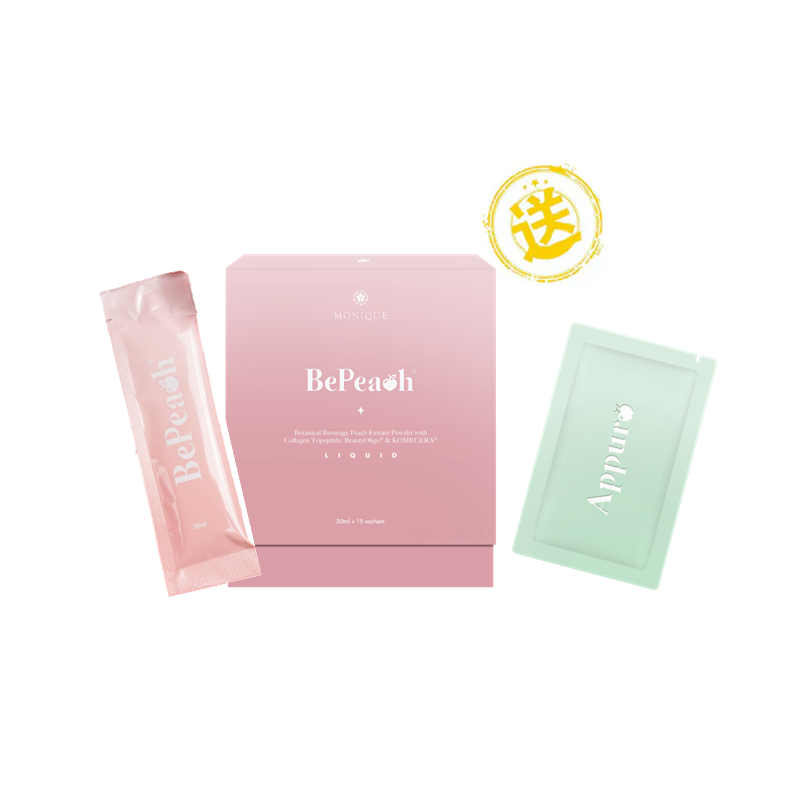 【 BePeach 2.0水蜜桃膠原三肽飲 (1盒20ml *15包)】