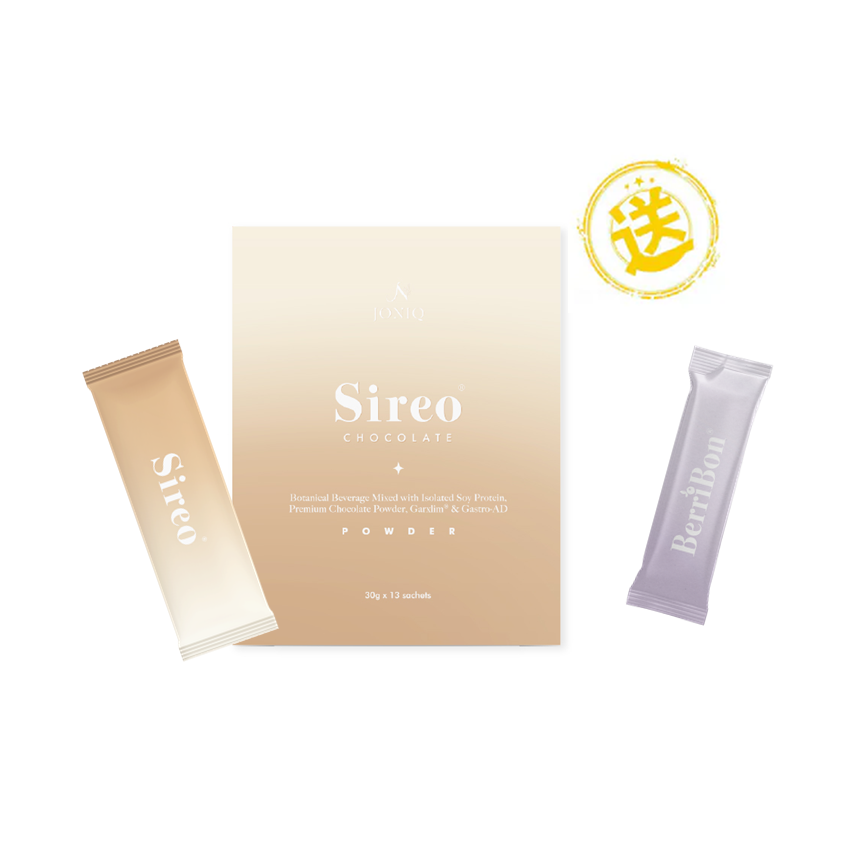【 JONIQ Sireo低卡營養養胃特濃可可代餐 (1盒30g *13包) 】