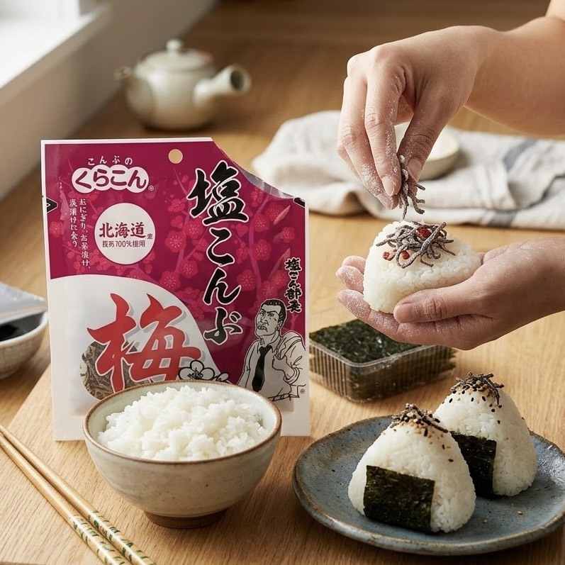 日本 小倉屋 鹽昆布部長 梅風味 16g