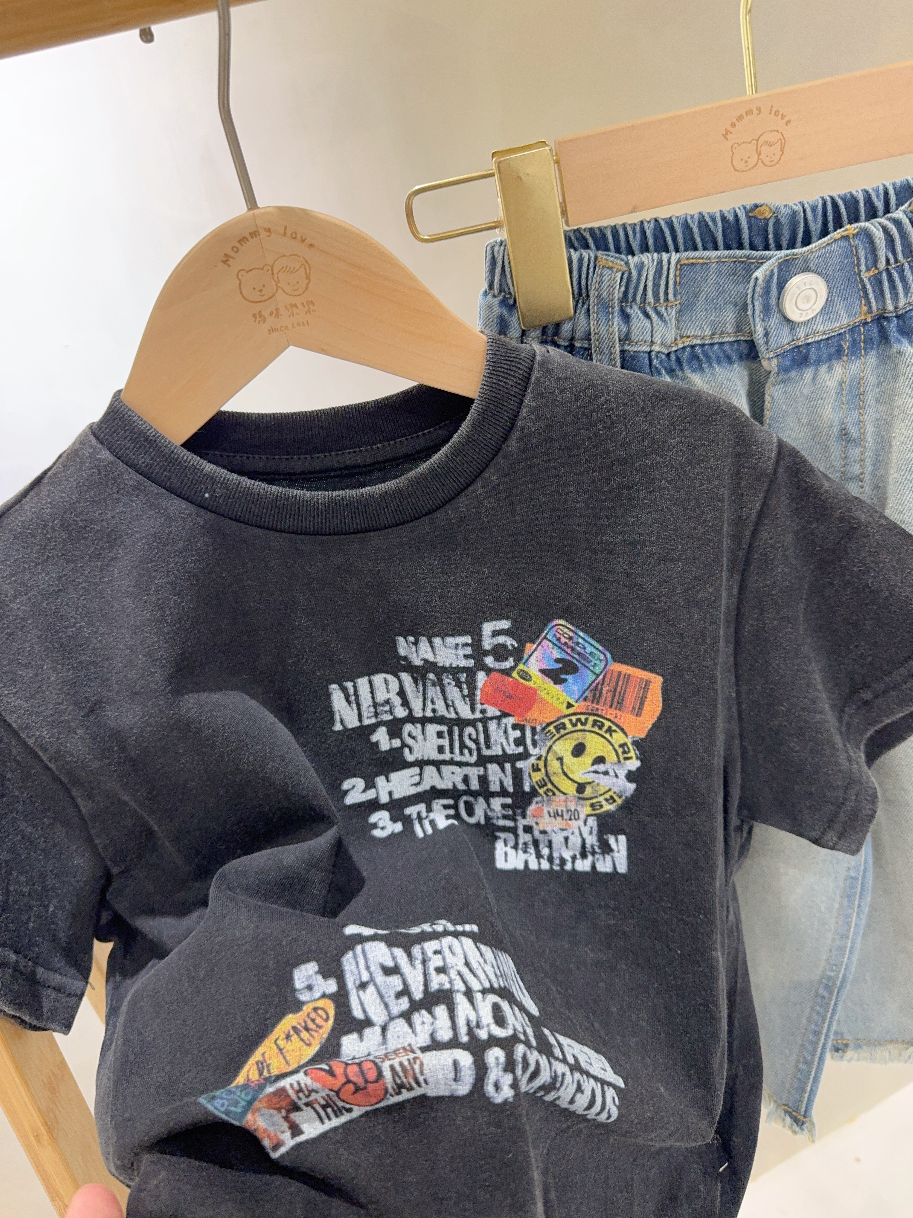 69021水洗笑臉上衣C216